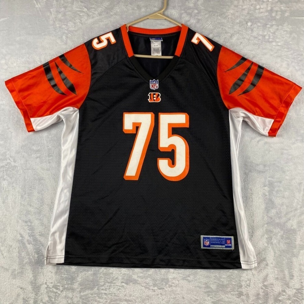 Cincinnati Bengals NFL Pro Line Jersey Devon Still #75 Mens Large Black Orange